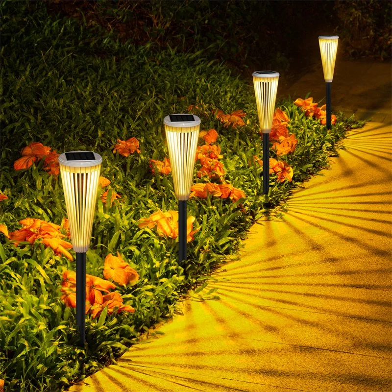 2023 nuevas luces LED de césped solar al aire libre Jardín solar al por mayor Iluminación