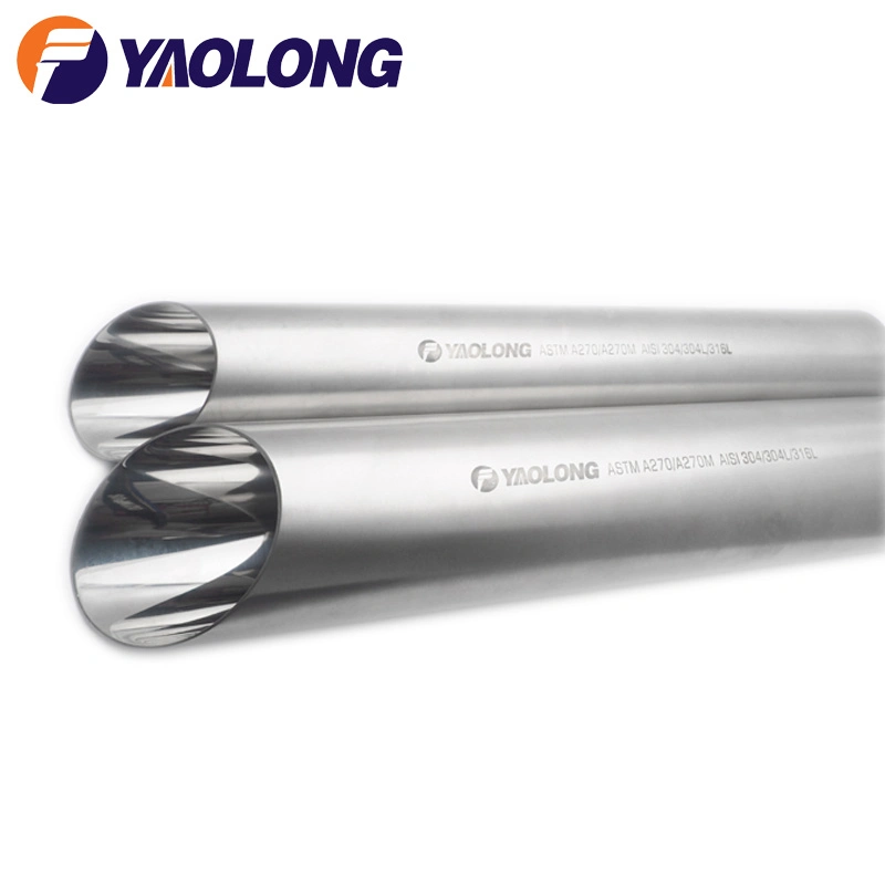 ASTM A270 Sanitary Grade Thin Wall Stainless Steel Welded Tubing