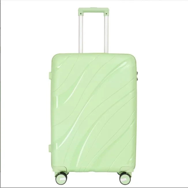 Custom PP Suitcase Carry on Travel Trolley Zipper Luggage