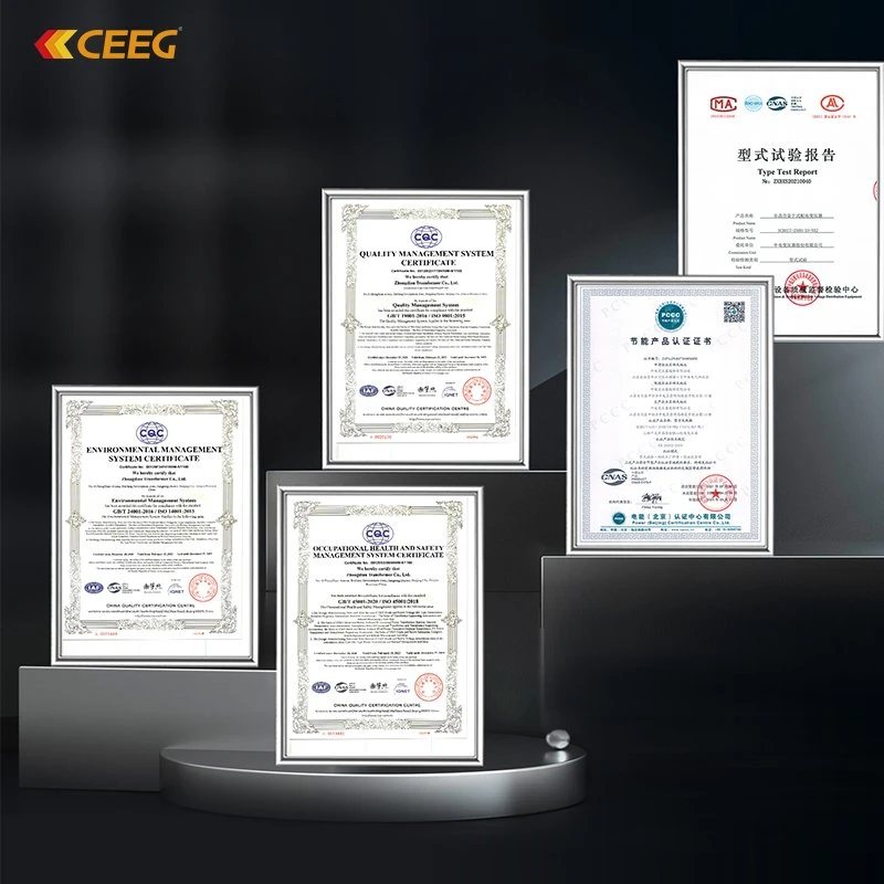 Ceeg Three Phase 6300 kVA/35kv Oil Immersed Power Transmission/Distribution Voltage Transformer