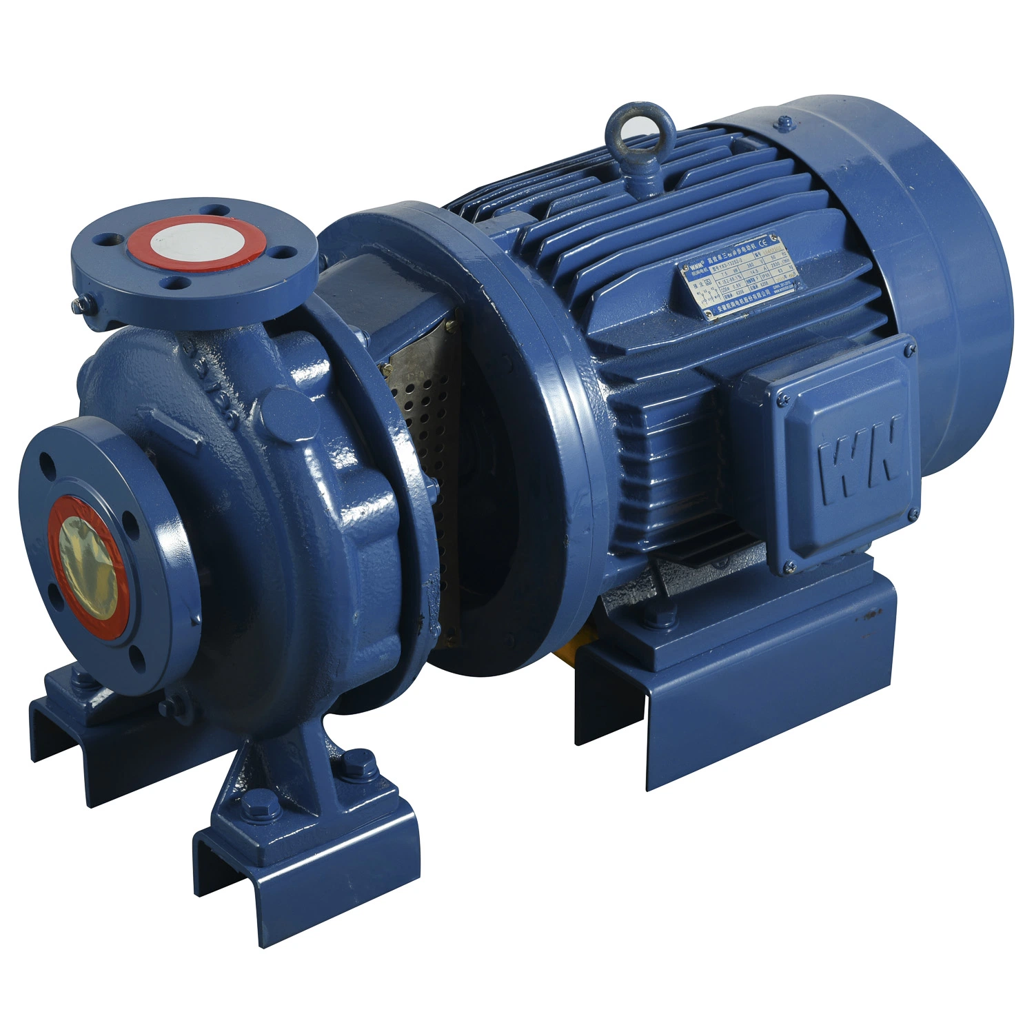 Cast Iron Single Stage Suction Centrifugal Water Sewage Pump
