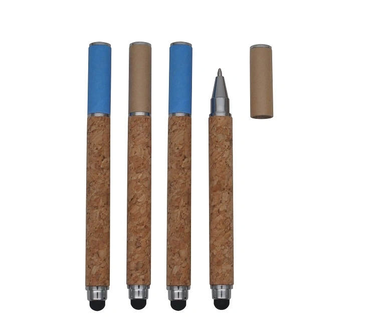 Promotional Short Paper Ball Pen with Stylus