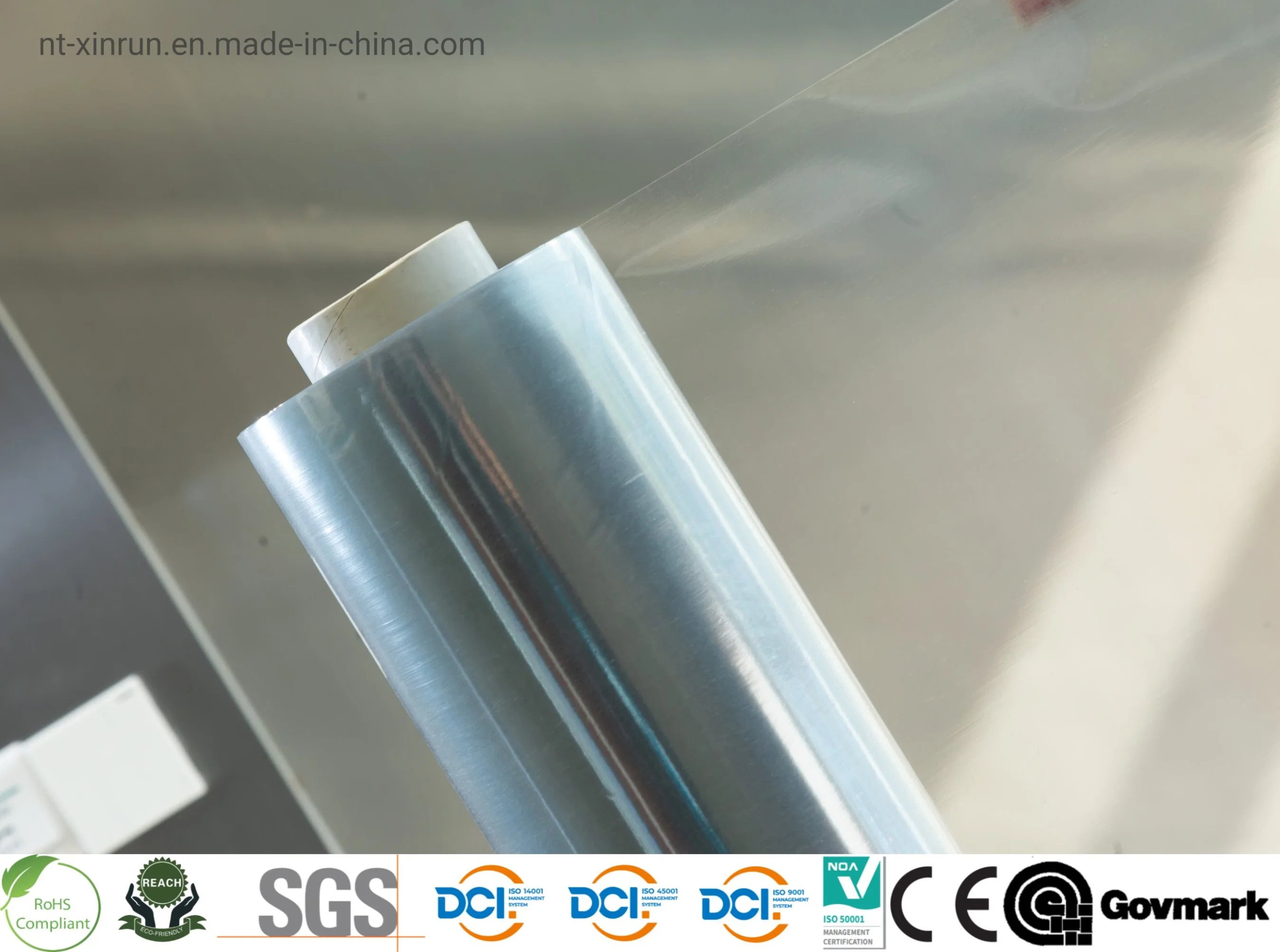 Normal Clear PVC Film Transparent Film for Bags