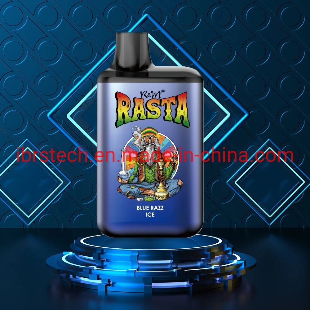 Сша популярные ограниченной версии 5500R&amp;M Rasta puffs одноразовые Vape перо оптовой E прикуриватель первого ряда сидений