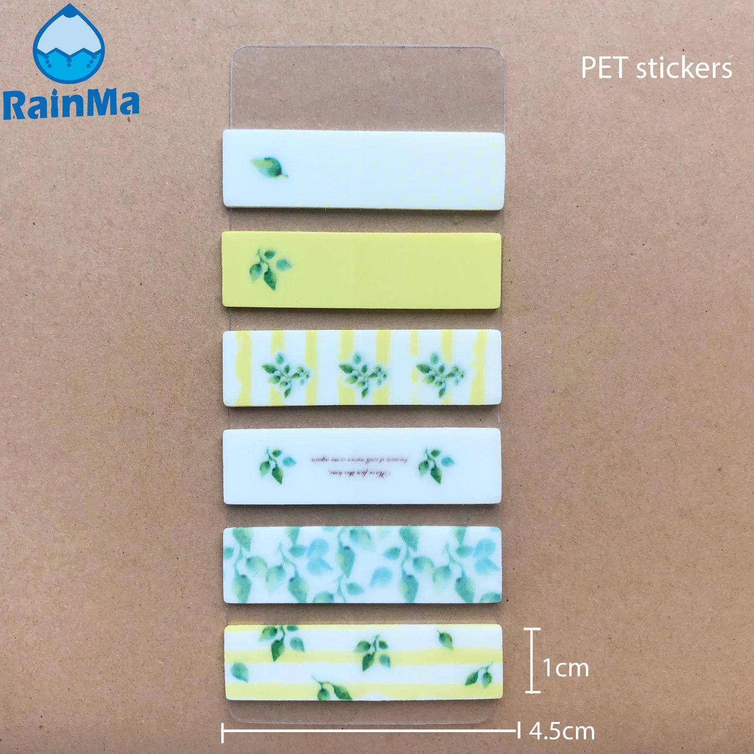 Wholesale 6 Flower Design Pet Mini Sticky Note with Custom Pack