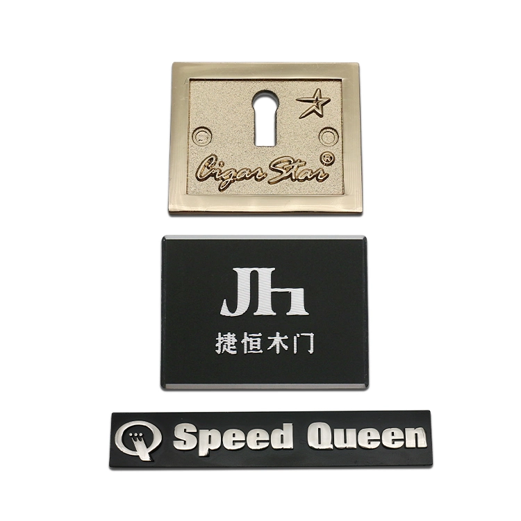 Advertising Brand Logo Label Sticker Pet Dog Key Tag Fob Car Plate Metal Art Craft Alphabet Letters Coin Anime Medallion Emblem Badge