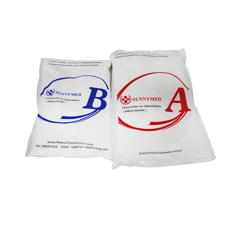 SY-O010 Hospital Medical Dialysis Powder a&amp;B se concentra para hemodiálisis