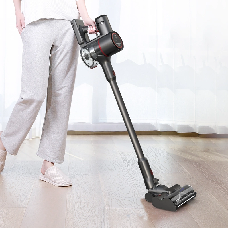 120, 000 Prm Vacuum Cleaner with 2500 mAh Battery and 2 Adjustable Model, Rotated LED Brush Head Detachable Stick Vacuum up to 45 Mins Runtime