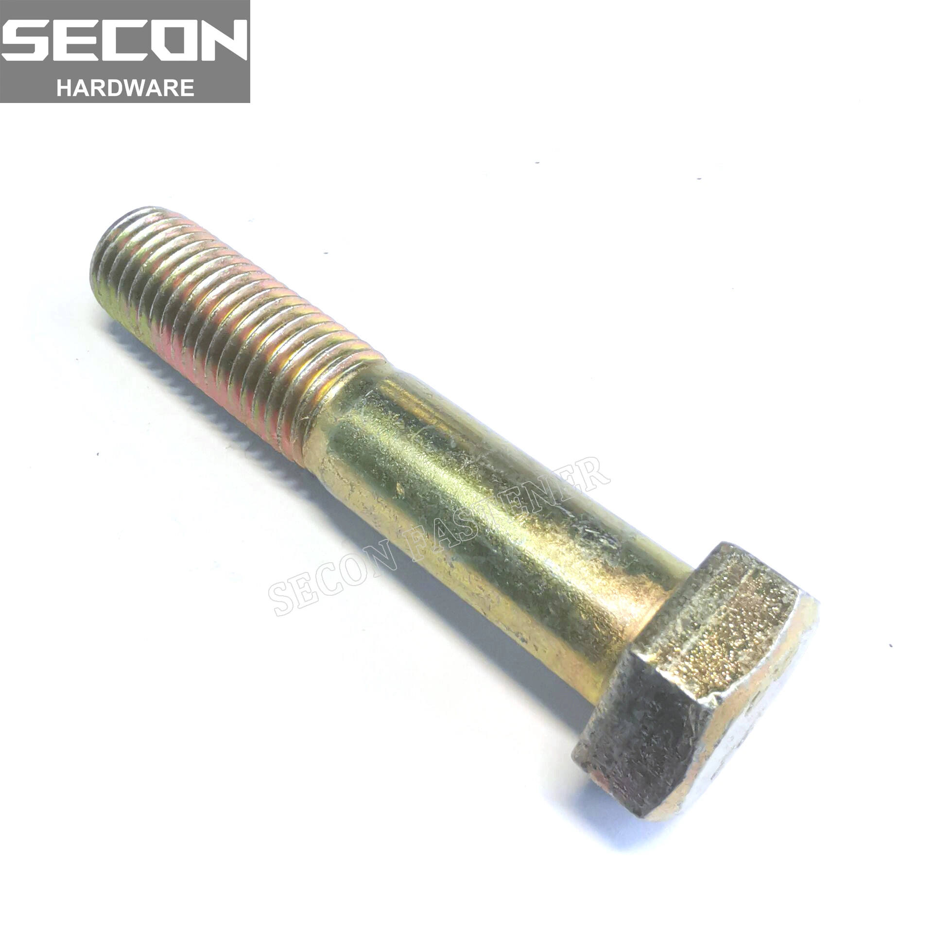 Made in China Customized 8.8 Grade Galvanized Standard DIN933 DIN931 Hexagon Bolt M8*10/12/16/20-150 mm Screw Bolt Fastener