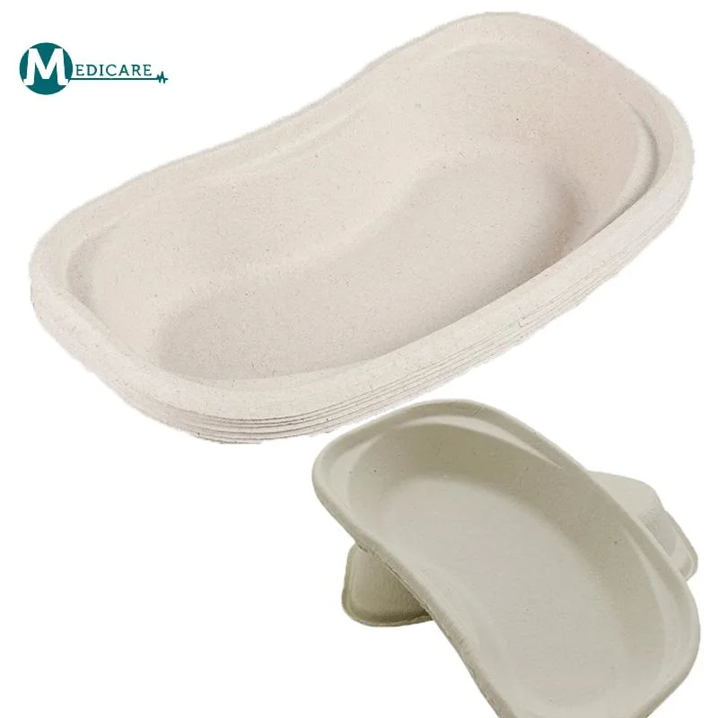 100% Molded Pulp From Recycled Paper Molded Pulp Multi Cup Disposable Medical Paper Pulp Multi Cup Single Use for Hospitals