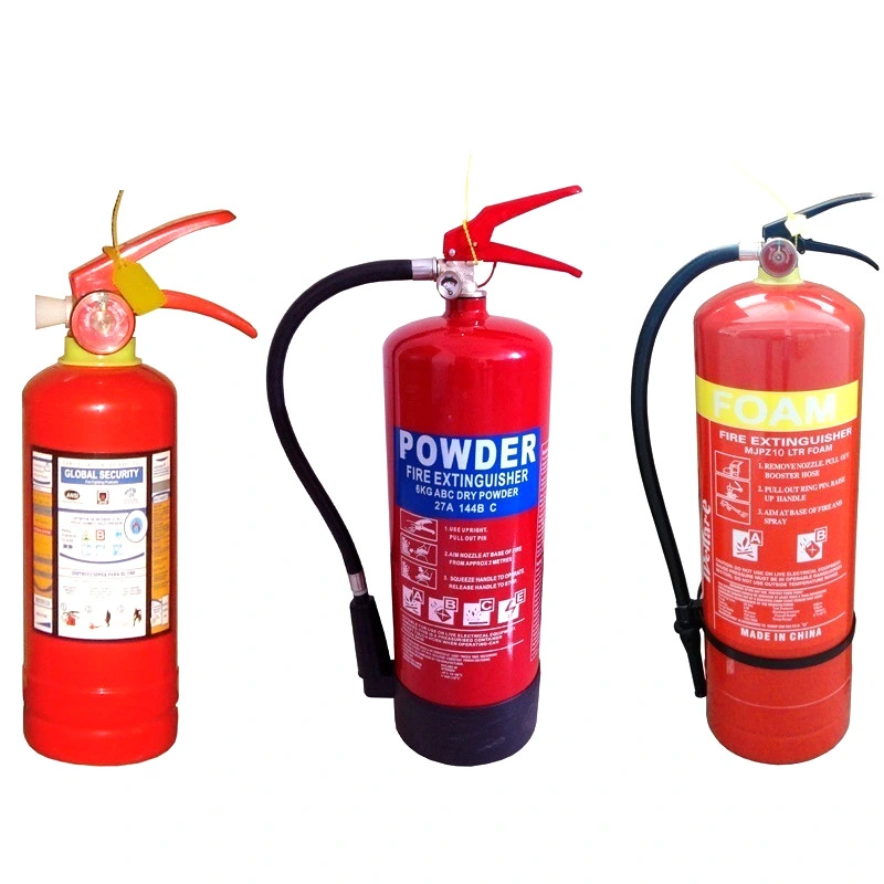 6kg ABC Dry Chemical Powder Fire Extinguisher Cylinder Dry Powder Fire Fighting