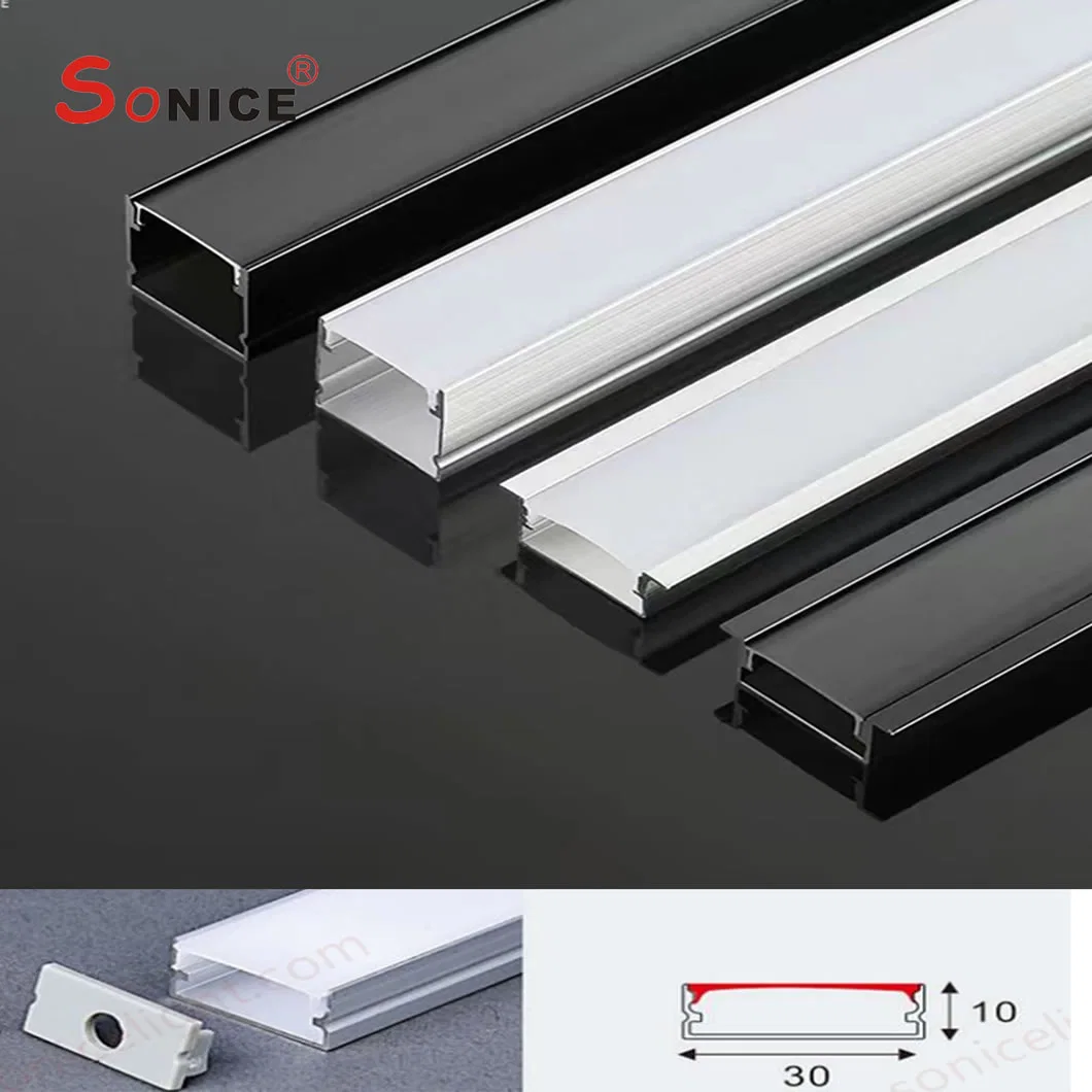 P3010W95 Aluminum Channel for LED Strips Flexible LED Profile