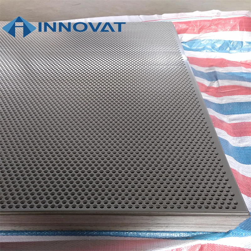 4X8 Ultra Fine 1mm 3mm 5mm 25mm Thick Steel Punch Plate Circle Perforated Metal Sheet Mesh Panels/Construction Material/Wall Panel/Building Material/Wire Mesh