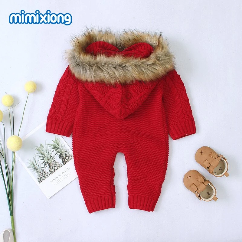 Mimixiong مخصص للأطفال لبذلة ملابس من نوع jumpjunpjop طفل حديث الولادة wool Loop ذات هوسوبرز الخناش