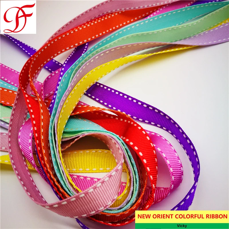 Original Factory Nylon Stitched Grosgrain Ribbon Double/Singe Face Satin Ribbon Sheer Organza Hemp Taffeta Gingham Metallic Ribbon with High quality/High cost performance 