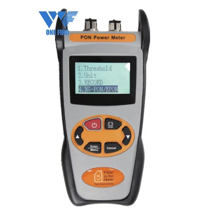 Wattmètre portable XG/XGS-Pon pour FTTX XG- Pon/10g-Eppon Project Wf1209t Comme le wattmètre Pon de nouvelle génération EXFO ppm-350d