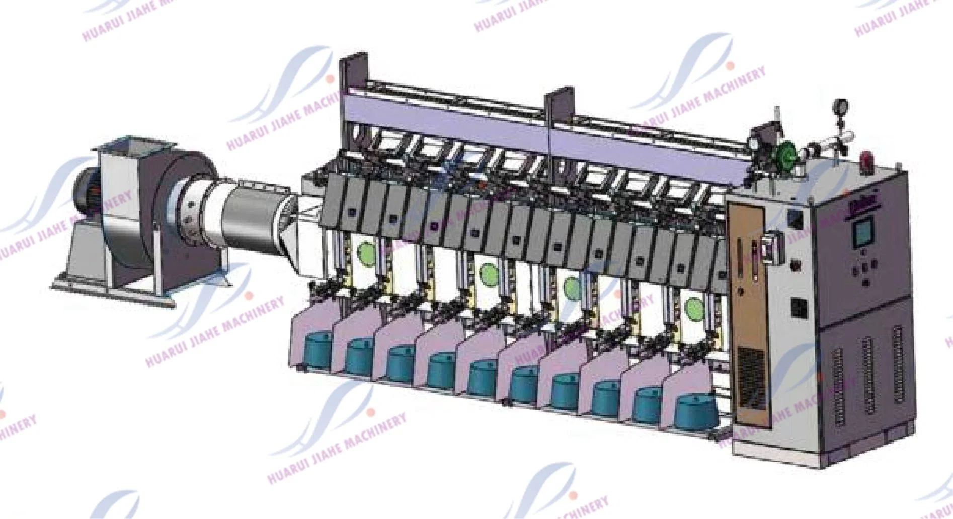 Singeing Machines for Fabric Gassing Frame, Double-Sided Yarn Singeing Machines Machine with Natural Gas/Liquefied Petroleum Gas