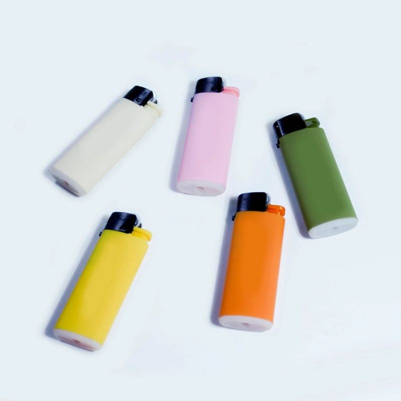 The Colorful Compact Lighter Adopts Spray Painting Technology