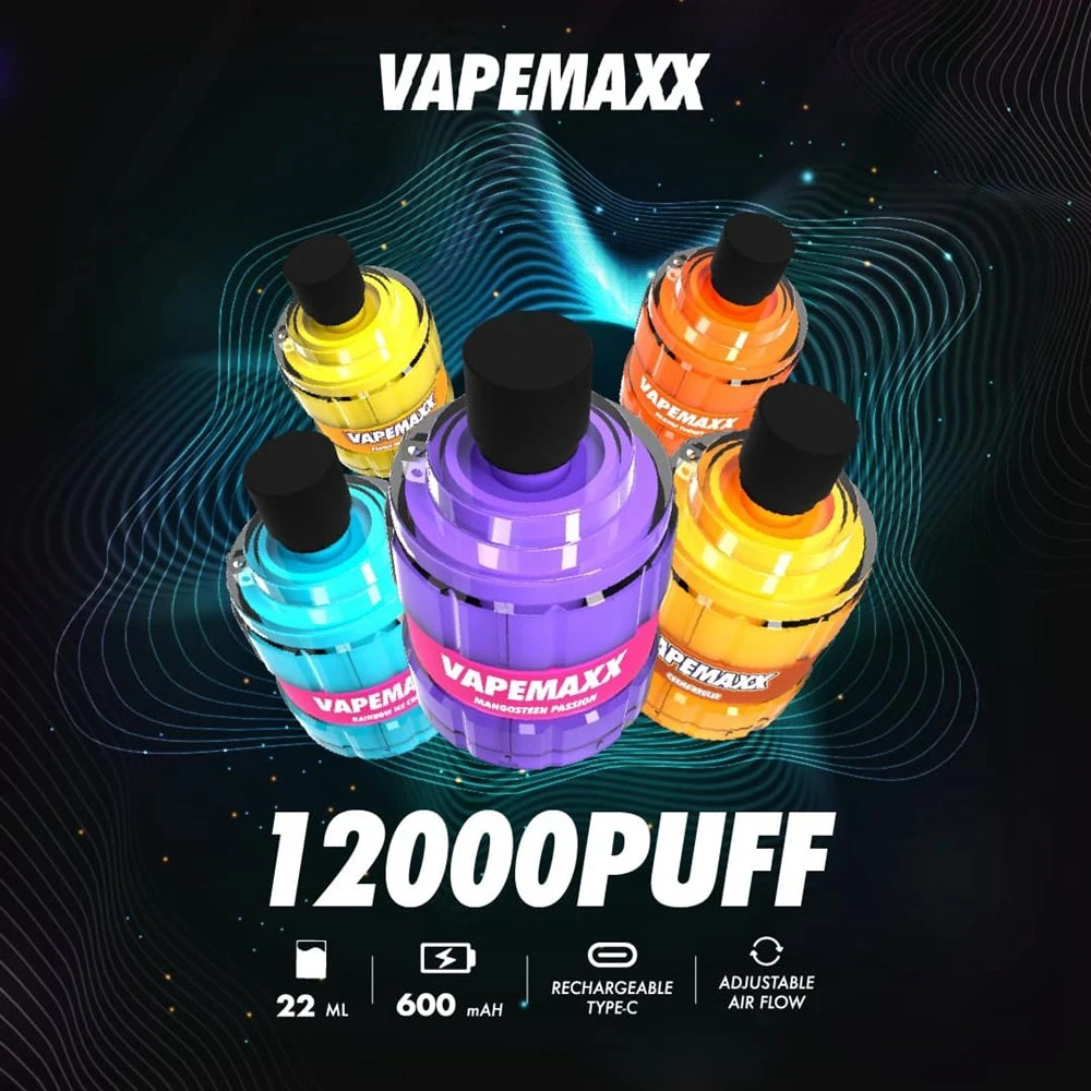 2023 Latest Pod Device 12K Puff E Cigarette 12000 Puffs Rechargeable Batteries Wholesale/Supplier Factory Lower Price Disposable/Chargeable Vault Maxx Crystal Vape Bar