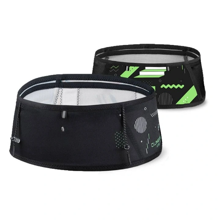 Wholesale Elastic Belt 4 Security Pockets Workout Exercise Gym Waist Pack Bag