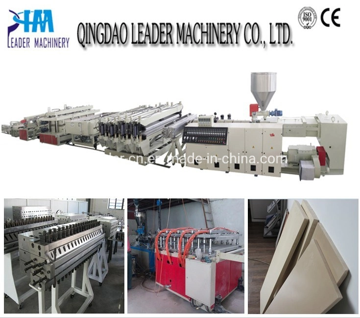 PVC Wood Plastic Board Production Line /Wood Plastic Composite Profile Production Line