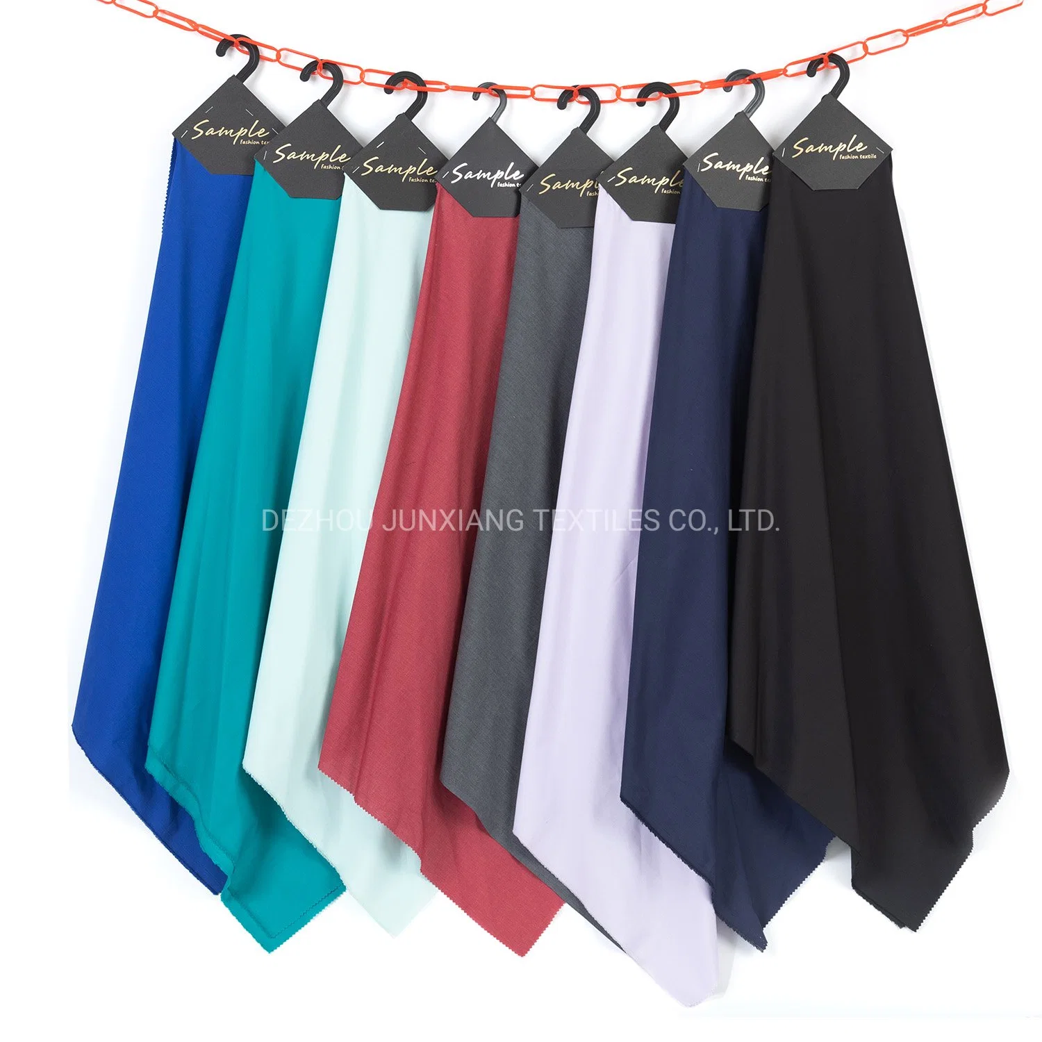 China Ganzverkauf Textil Gefärbt Tc Poly Baumwolle Popeline Microfaser Shirts Stoffe für Herren