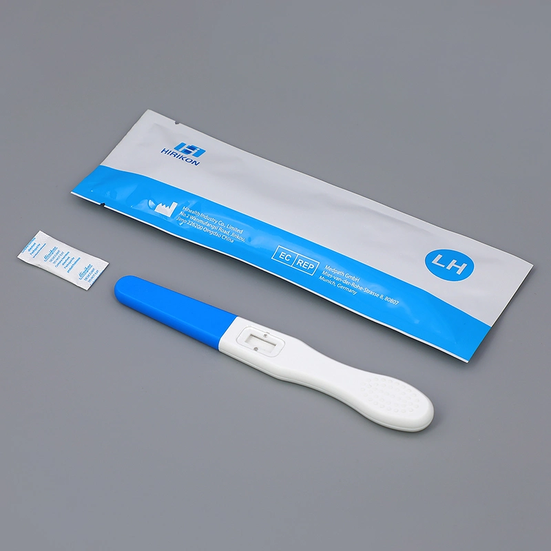 Hirikon Lh Ovulation Test Medium Flow Ovulation Test Simple Single Side Easy to Operate