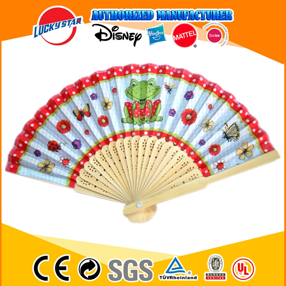 Cheap Bamboo Foldable Hand Fan for Summer Advertisement