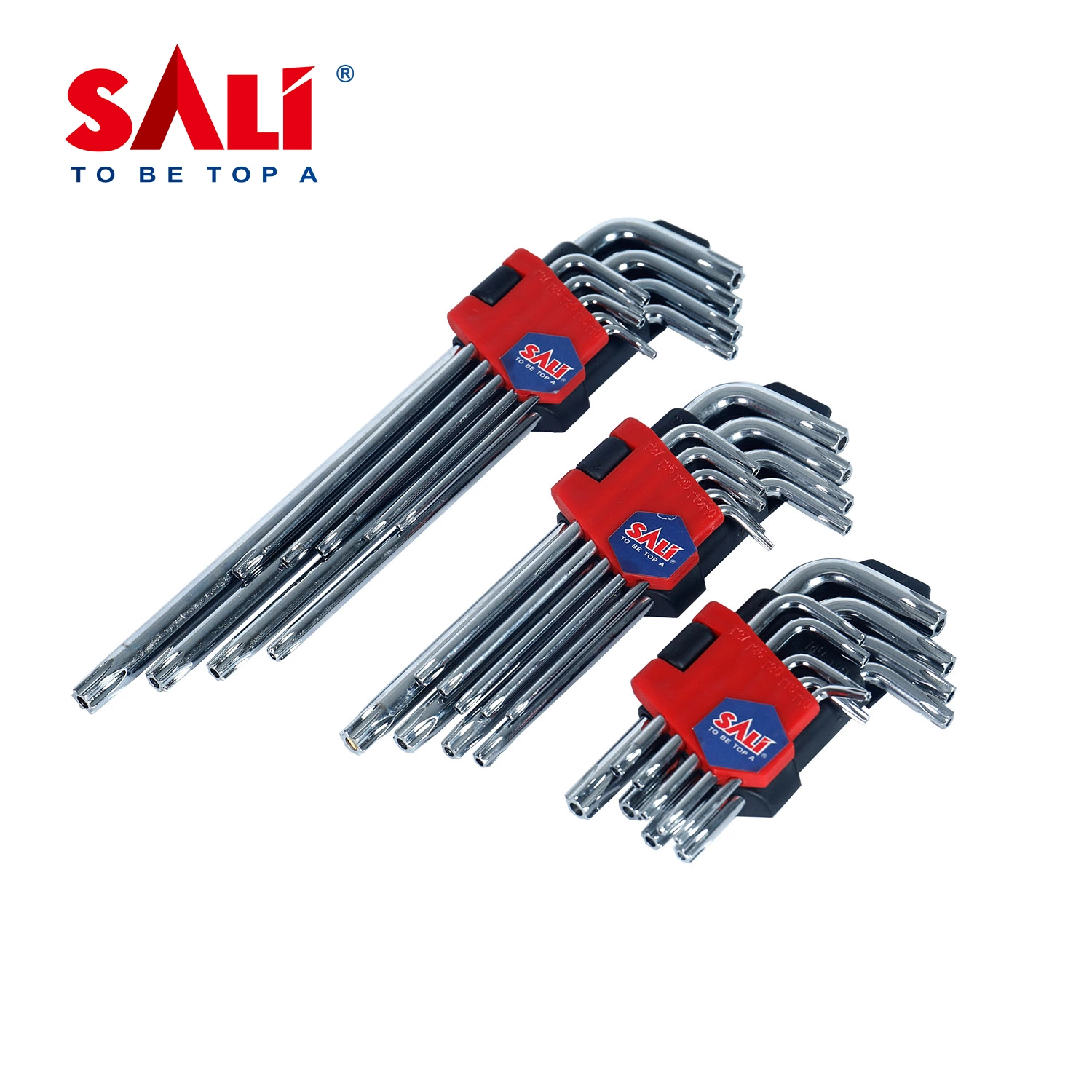 Sali 9PCS Extra Long Star Point Hex Key Allen Wrench Set