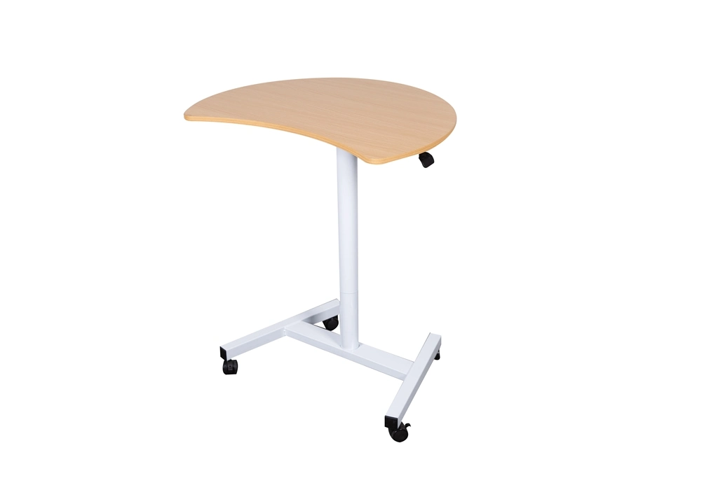 Mobile Laptop Desk Original Factory Pneumatic Standing Table Computer Desk Sample Customization