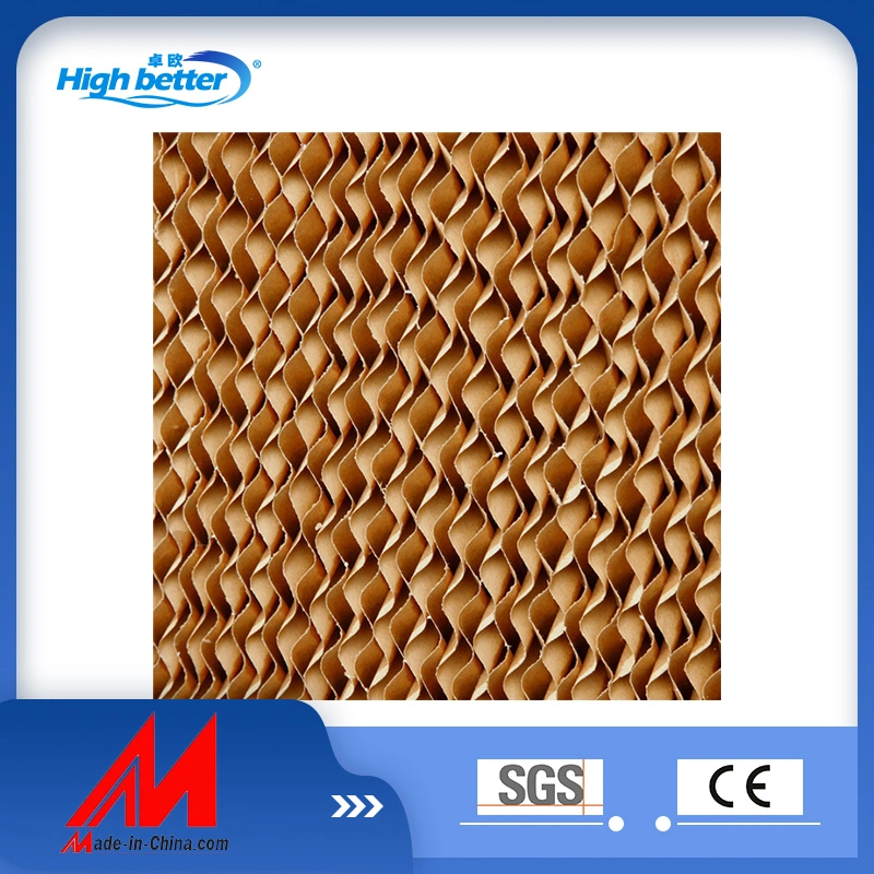 Customized Kraft Paper Air Cooler Honeycomb Pad Evaporative Cooling Pad