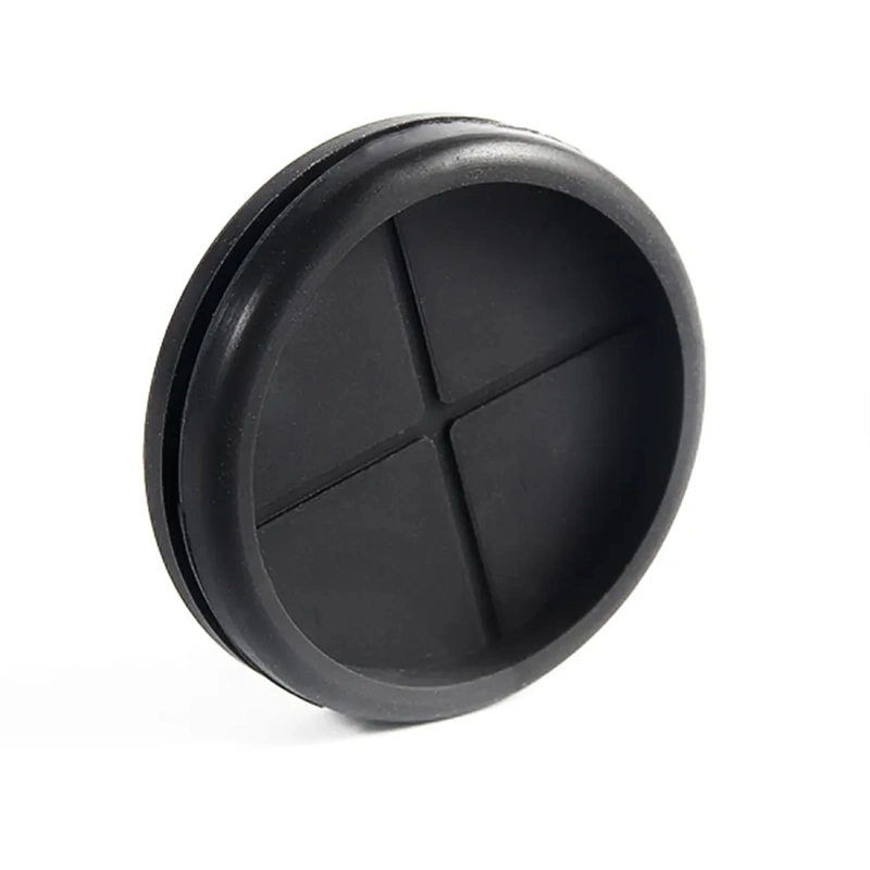 Neoprene EPDM Silicone Round Oval Blind Rubber Grommet for Cable Seal