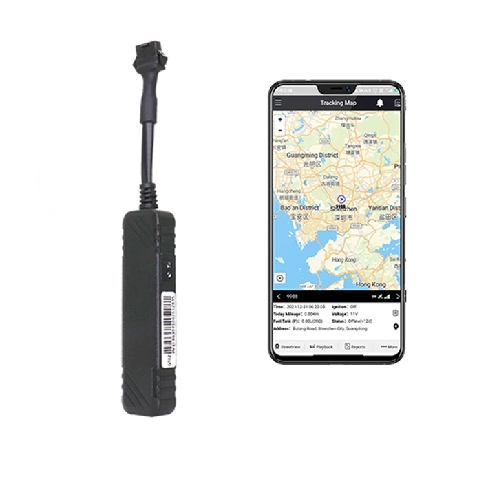 تتبع وضع السيارة في الوقت الحقيقي بطارية احتياطية طويلة الهاتف المحمول App GPS Tracking Device Bus Bike GPS Location Tracker 2g