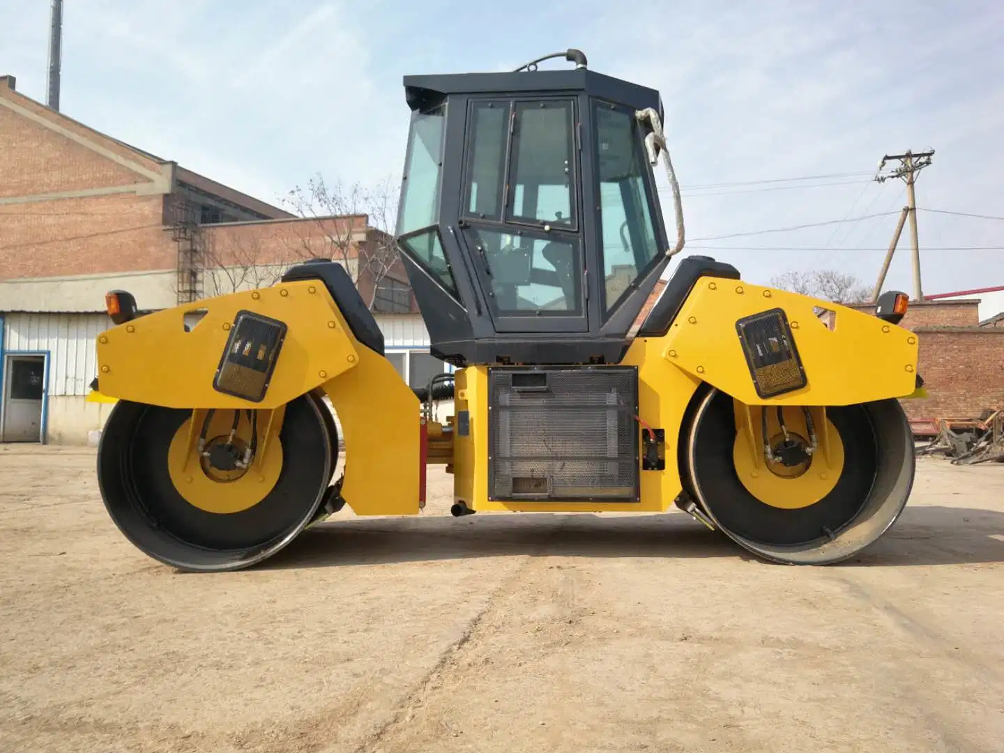 10t Double Drum Vibrating Road Roller/ Compaction Equipment