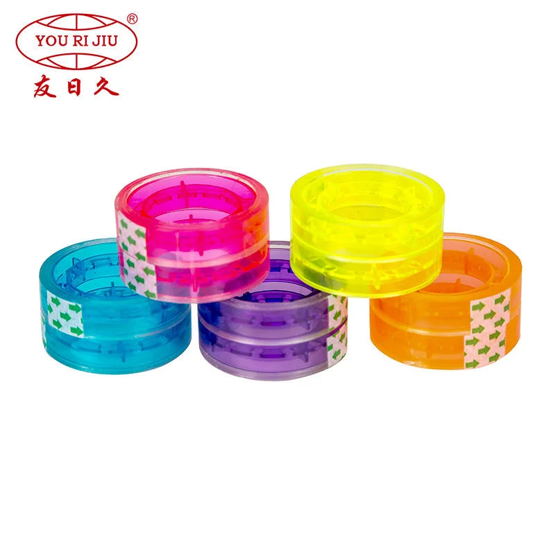 Yourijiu Stationery Tape Acrylic Adhesive and Pressure Sensitive BOPP Stationery Tape