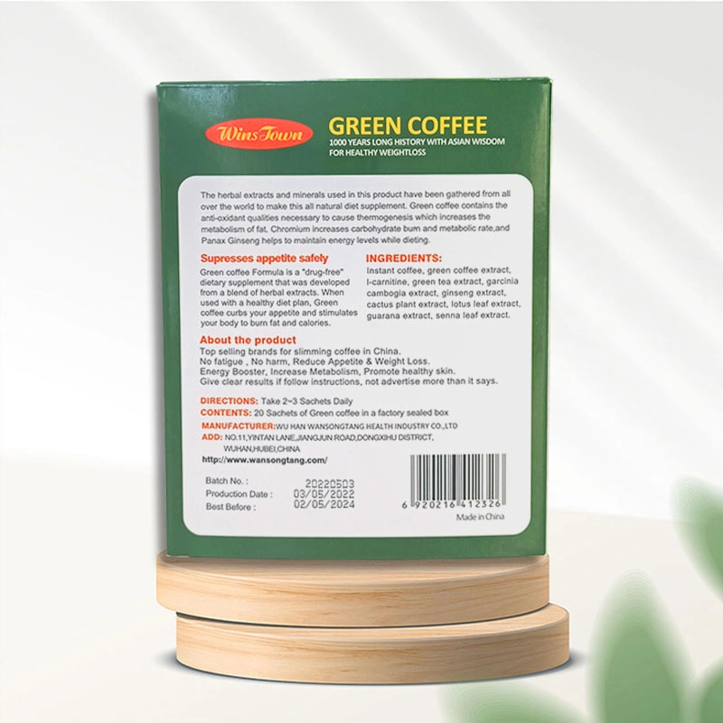 Dietary Supplement 100% Original Strong Green Slimming Weight Loss Coffee