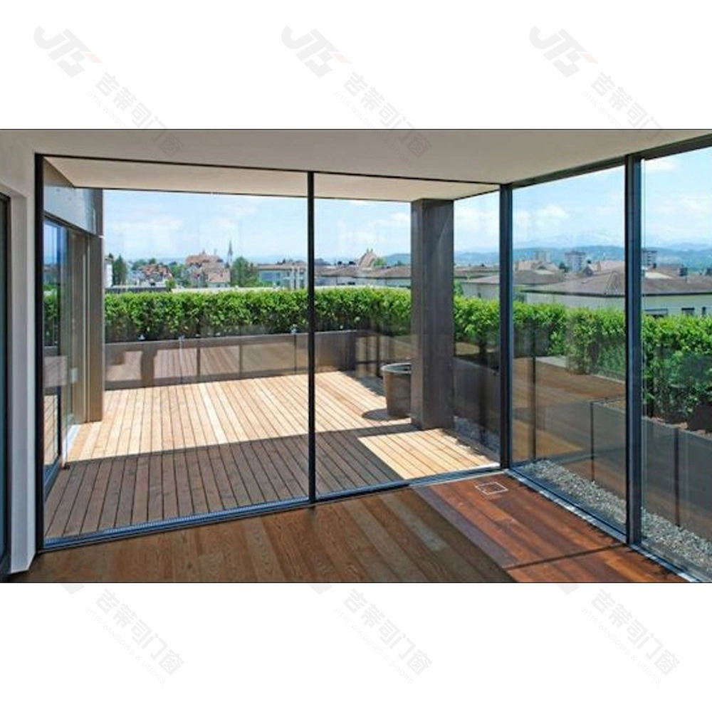 Panzerglas 96 X 80 Schiebetüren Terrasse Scheune Türschienen Kanal Bulk Order Aluminium Schiebetüren Glas: Double Tempered Glass Hotel