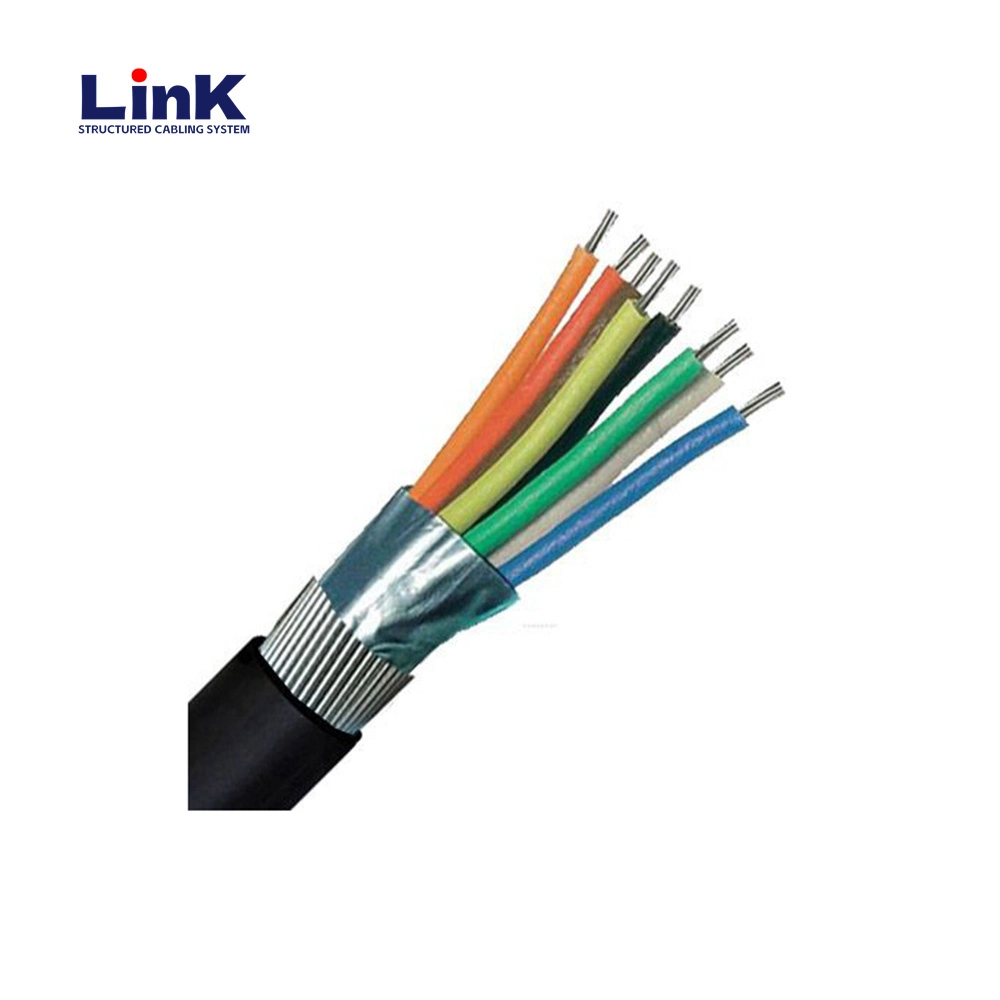 Shielded CAT6A Computer LAN Cable with Gold-Plated RJ45 Connectors for Superior Signal Quality