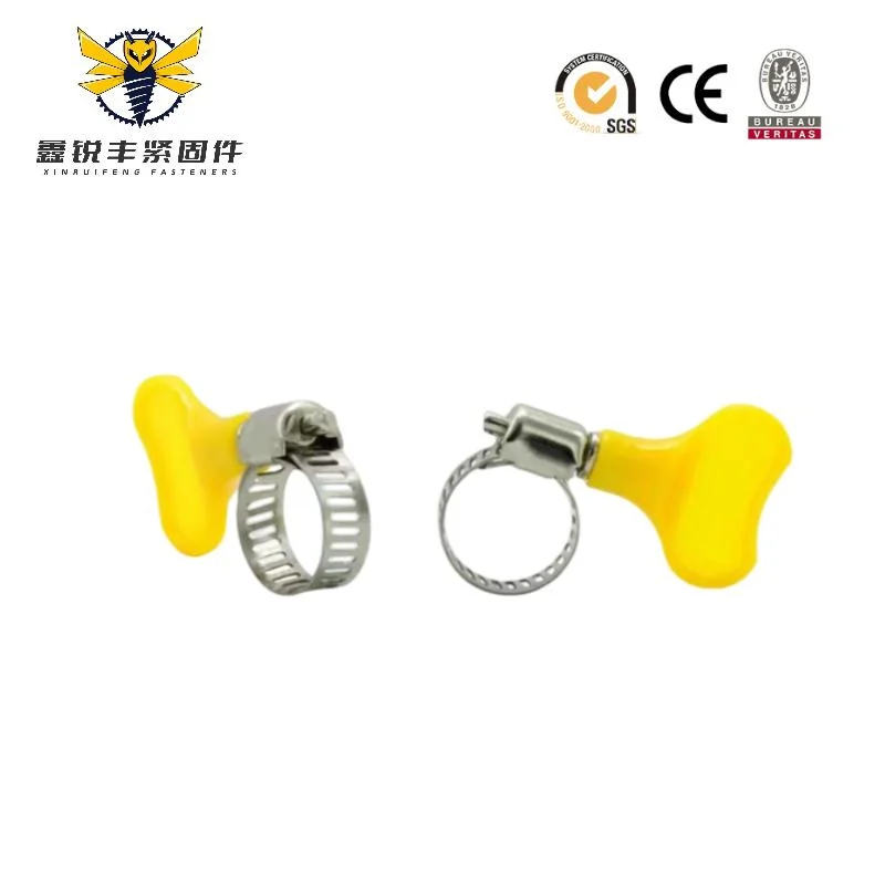 High-Quality Comprehensive Range of Industrial American Type Worm Drive Screw Hose Clamp Band