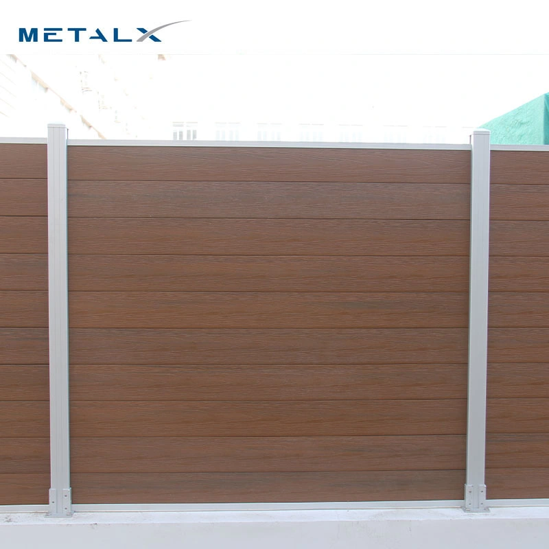 Chinese Decorate Customize Highly Cost Effective Wood Plastic Timber Composite WPC Garden Fence