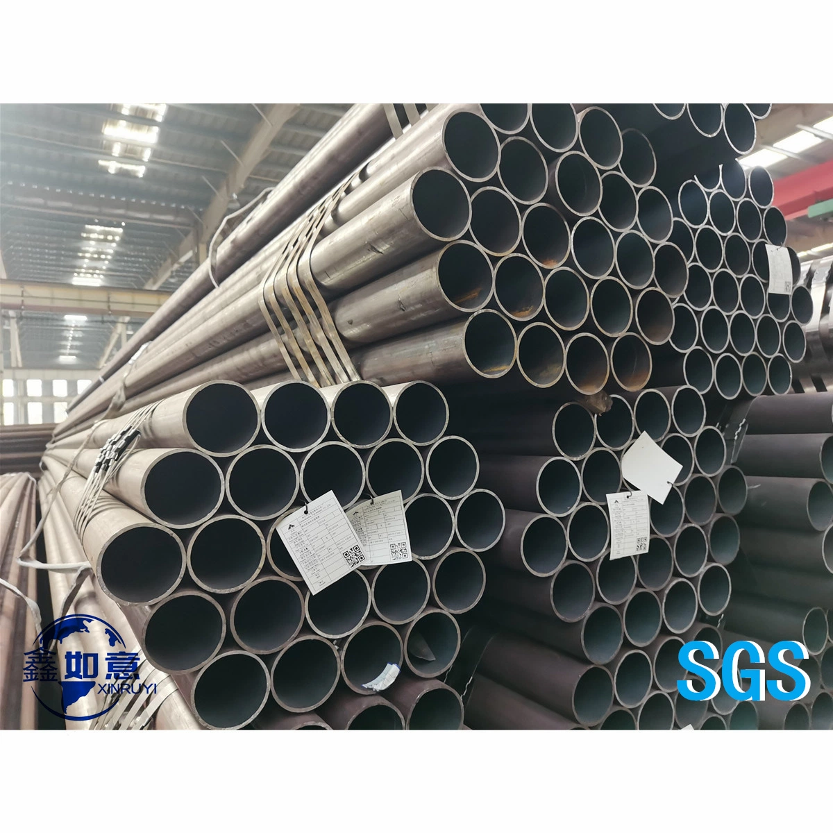 ASTM A333 Gr3 Gr6 أنبوب فولاذي سلس درجة حرارة منخفضة ومترو الأنفاق