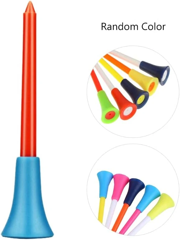 Cheap Price 42 54 70 83mm Rubber Golf Tees Wholesale/Supplier Hot Sale Mix Color Golf Rubber Tee Custom Logo Plastic Golf Tees