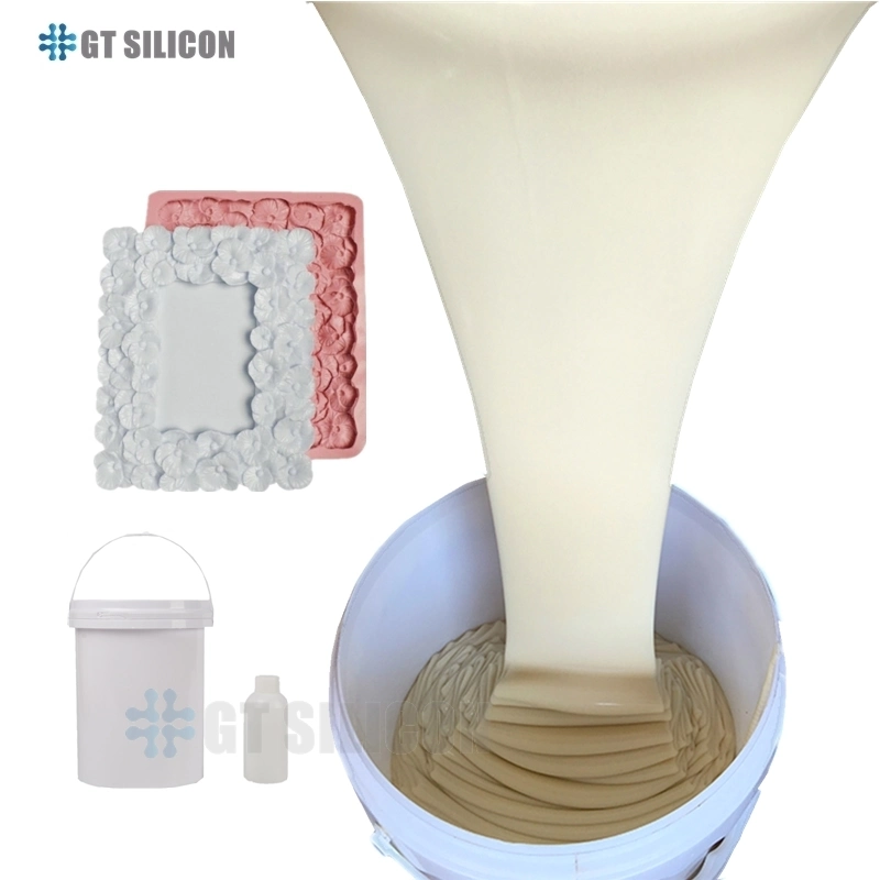 RTV-2 Liquid Silicone Rubbers for Gypsum Decorations Mold Making for Free Sample