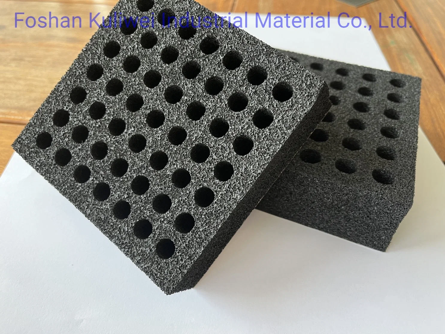 Vacuum Suction Cup Quick Rebound EPDM Open-Hole Sponge Anti-Skid Sponge Stamping Gasket Round Hole Size Manipulator Day Big Head Sponge Without Trace