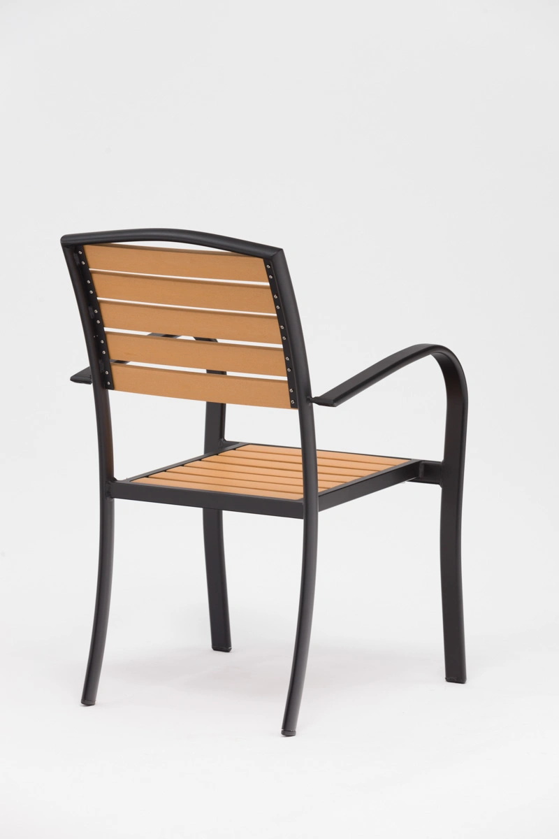 High Class Plastic Wood Aluminum Chair