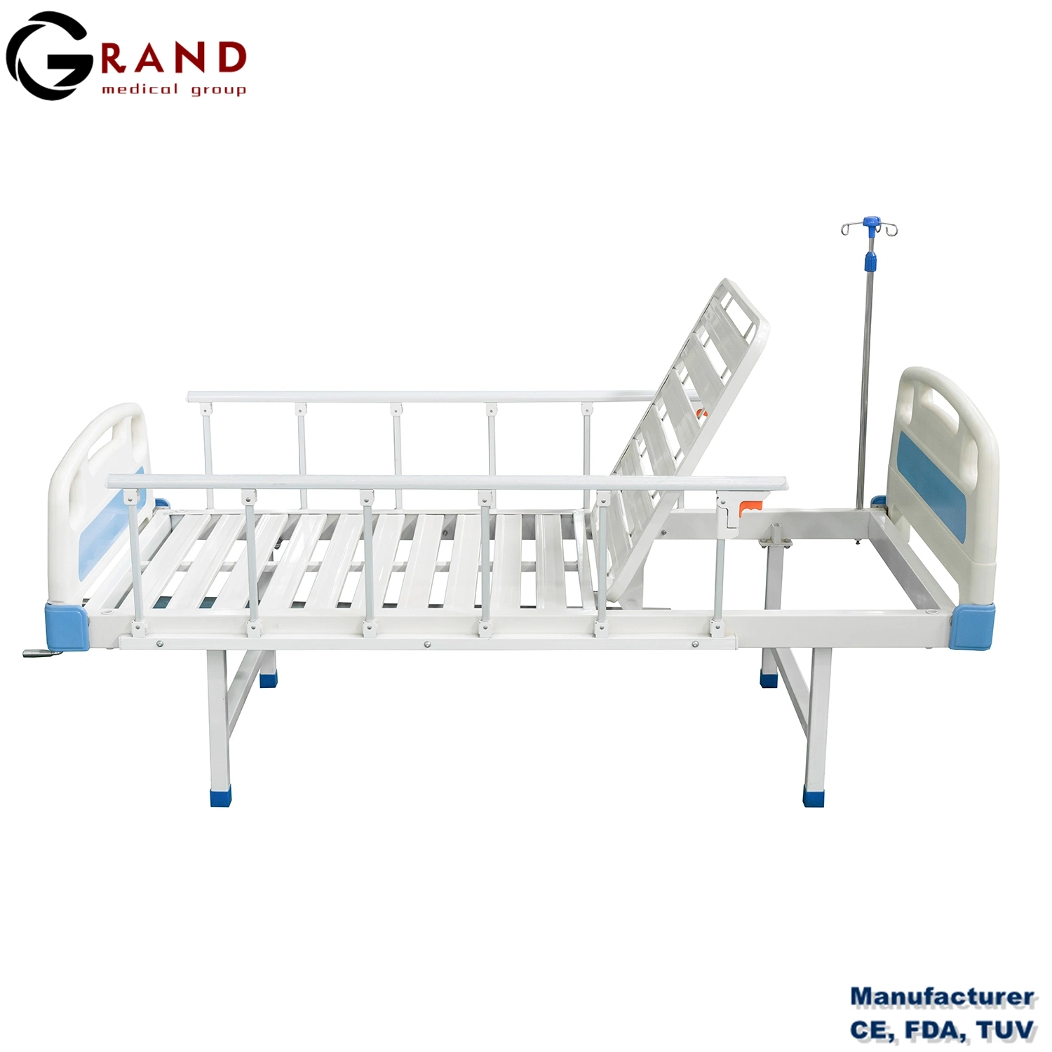 China Fabricación Precio del proveedor Mayorista/Proveedor de alta calidad CE aprobada Hospital Cama Ajustable Medical cama del paciente de hospital para muebles