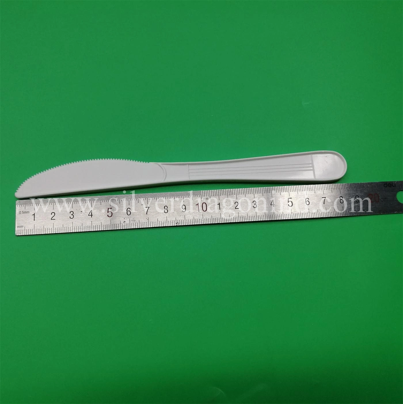 Heavy Weight 7 Inch PP Plastic Disposable Cutlery Fork Knife Spoon