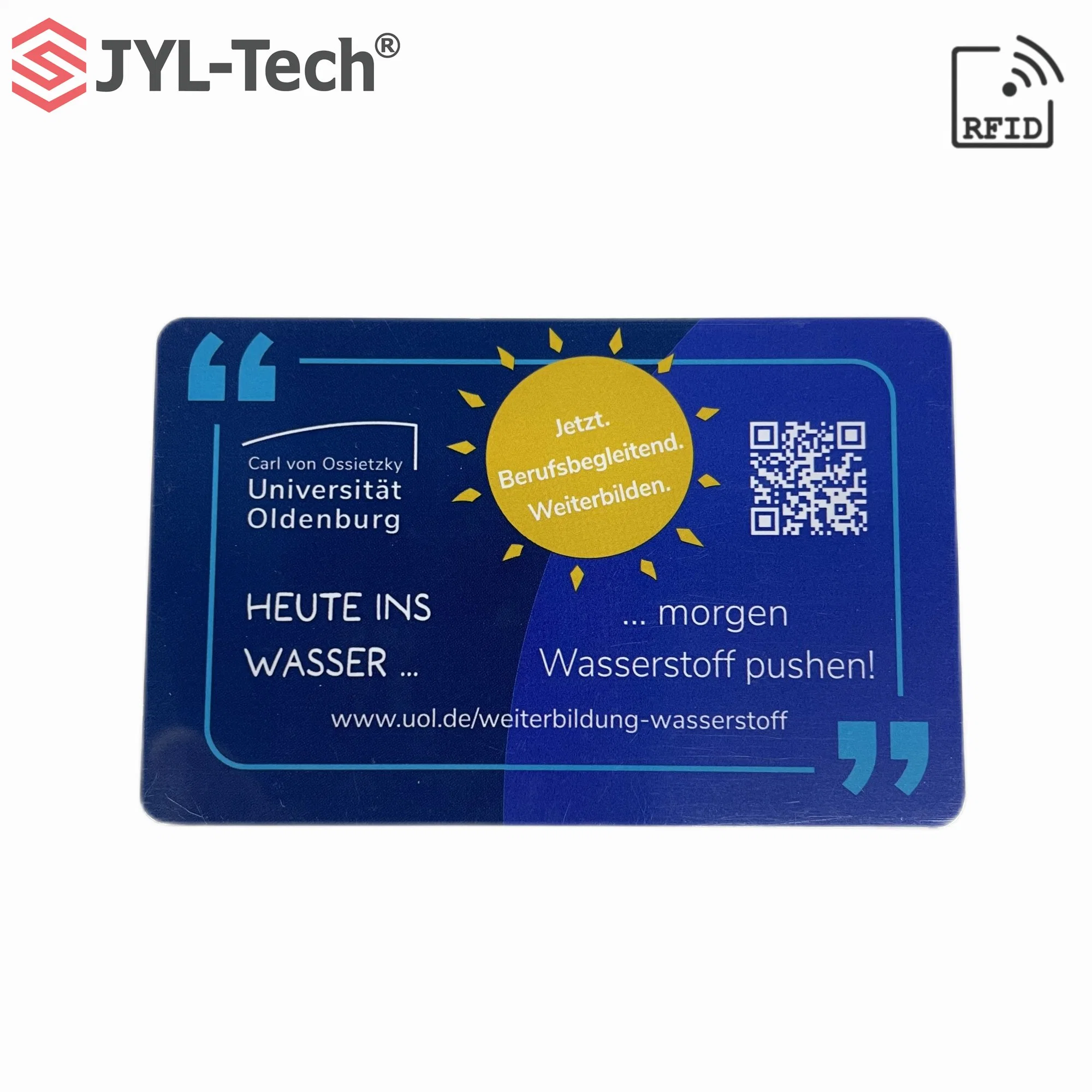 Custom Printing PVC RFID Card NFC Hf Business Card in Exhibition/Fair/Trade Show