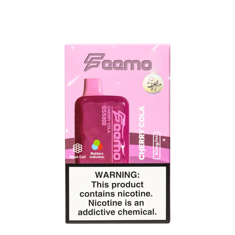 EU Warehouse Feemo LM desechable VAPE pluma malla bobina con 20ml jugo E prellenado