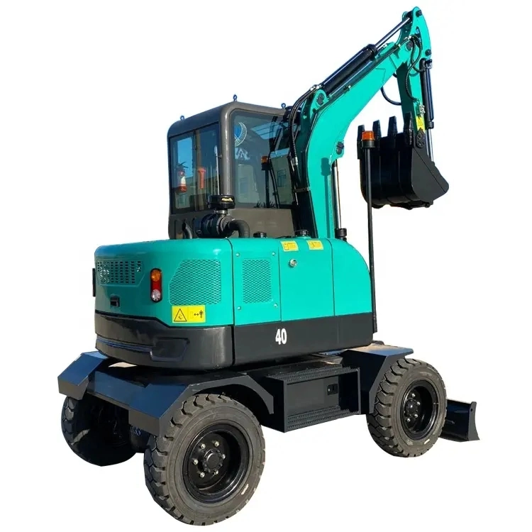 Maquinaria de construcción Volvo Design 13 Ton Wheel Excavator para la venta